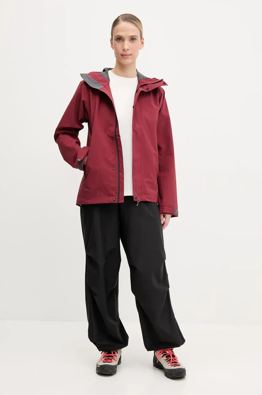 Дождевик Haglöfs Breeze женская цвет красный 607681 Дождевик Haglöfs Breeze женская цвет красный 607681