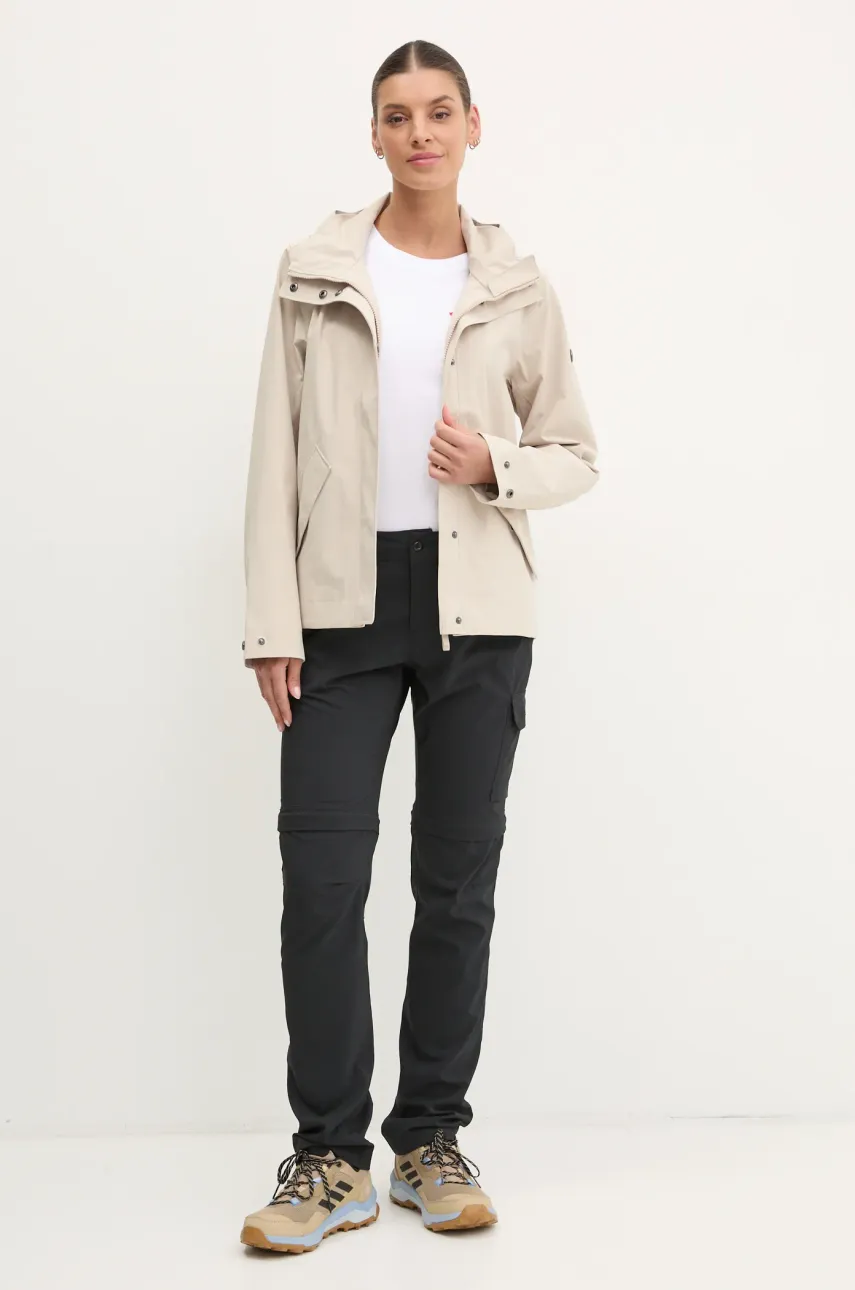 Куртка Didriksons MABEL цвет бежевый переходная 505722 Куртка Didriksons MABEL цвет бежевый переходная 505722