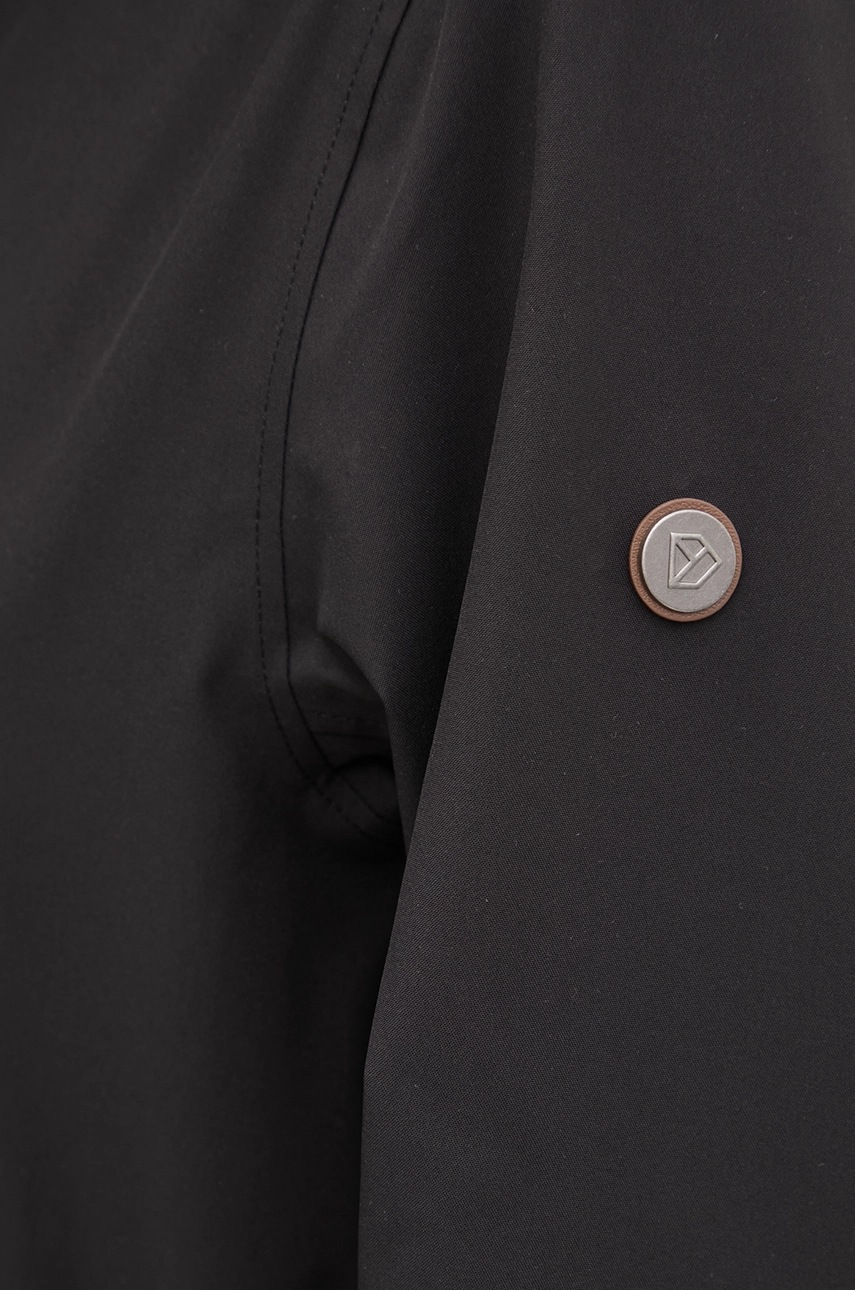 Μπουφάν Didriksons MABEL χρώμα: μαύρο, 505722 φωτογραφία