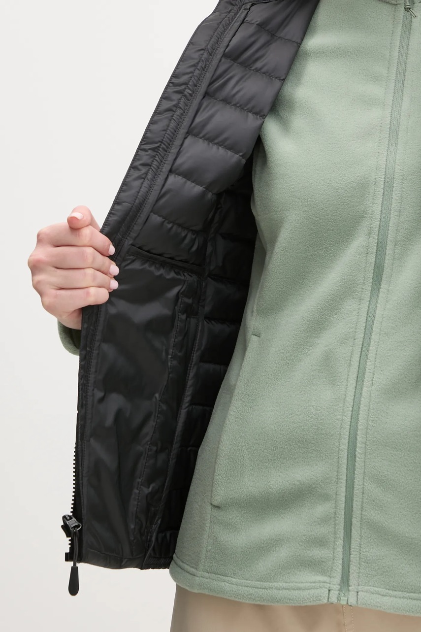 Спортивний пуховий жилет Jack Wolfskin Pilvi Down колір чорний перехідний 1207771 