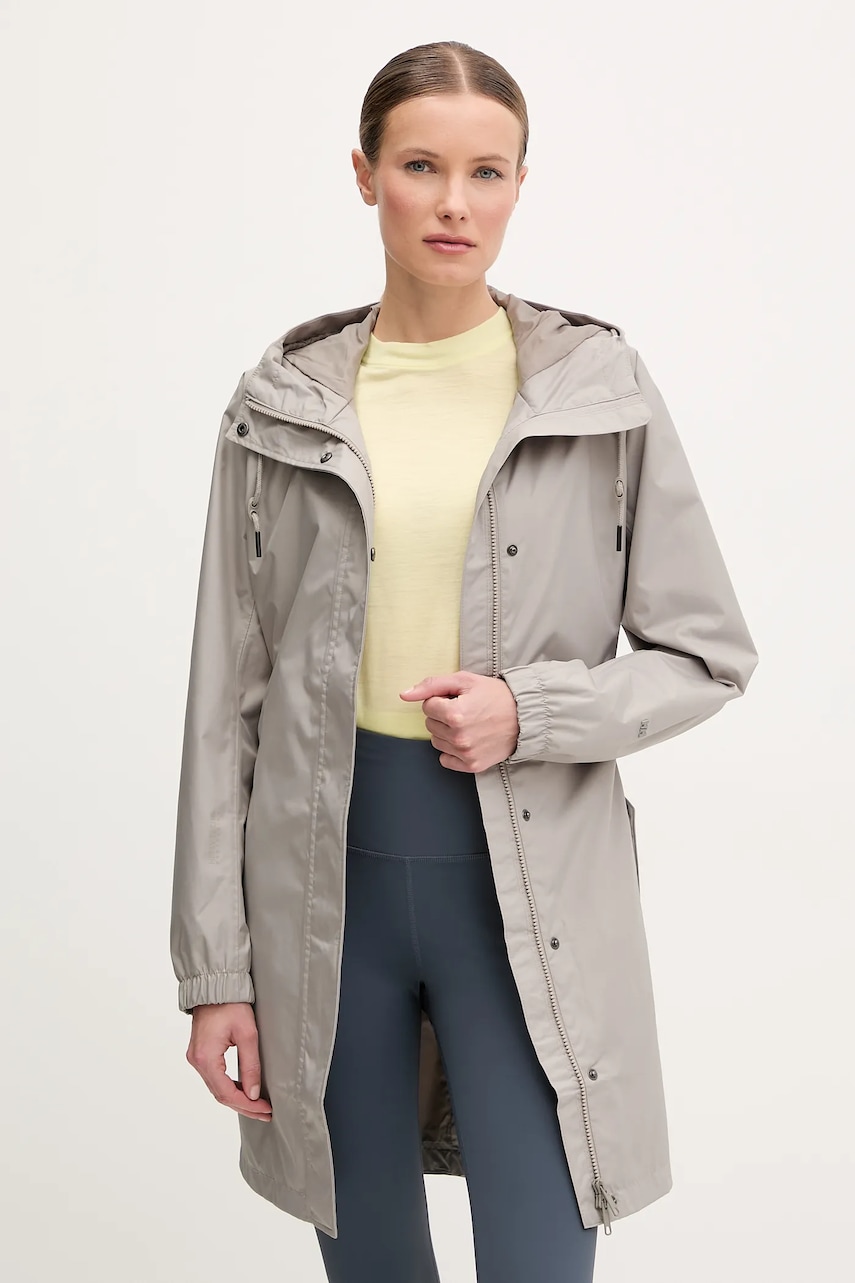 Helly Hansen jachetă de exterior culoarea bej, 54376