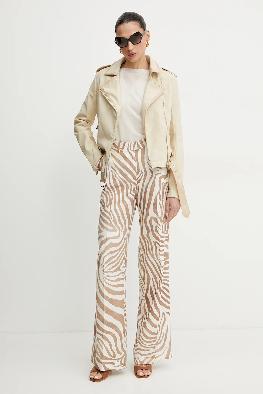 Куртка Guess цвет бежевый переходная W5GL30 WHA90 Куртка Guess цвет бежевый переходная W5GL30 WHA90