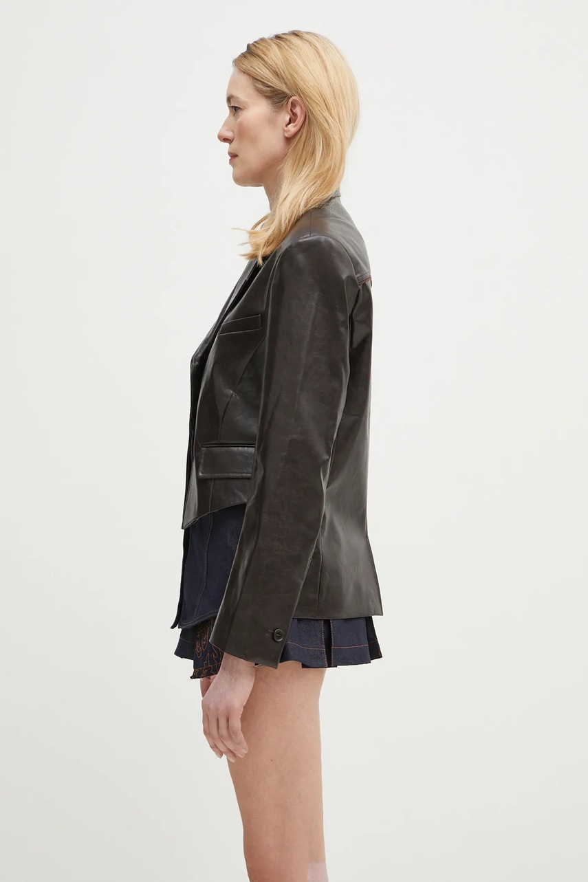Andersson Bell marynarka Hybrid Faux-Leather Blazer (zdjęcie 2)