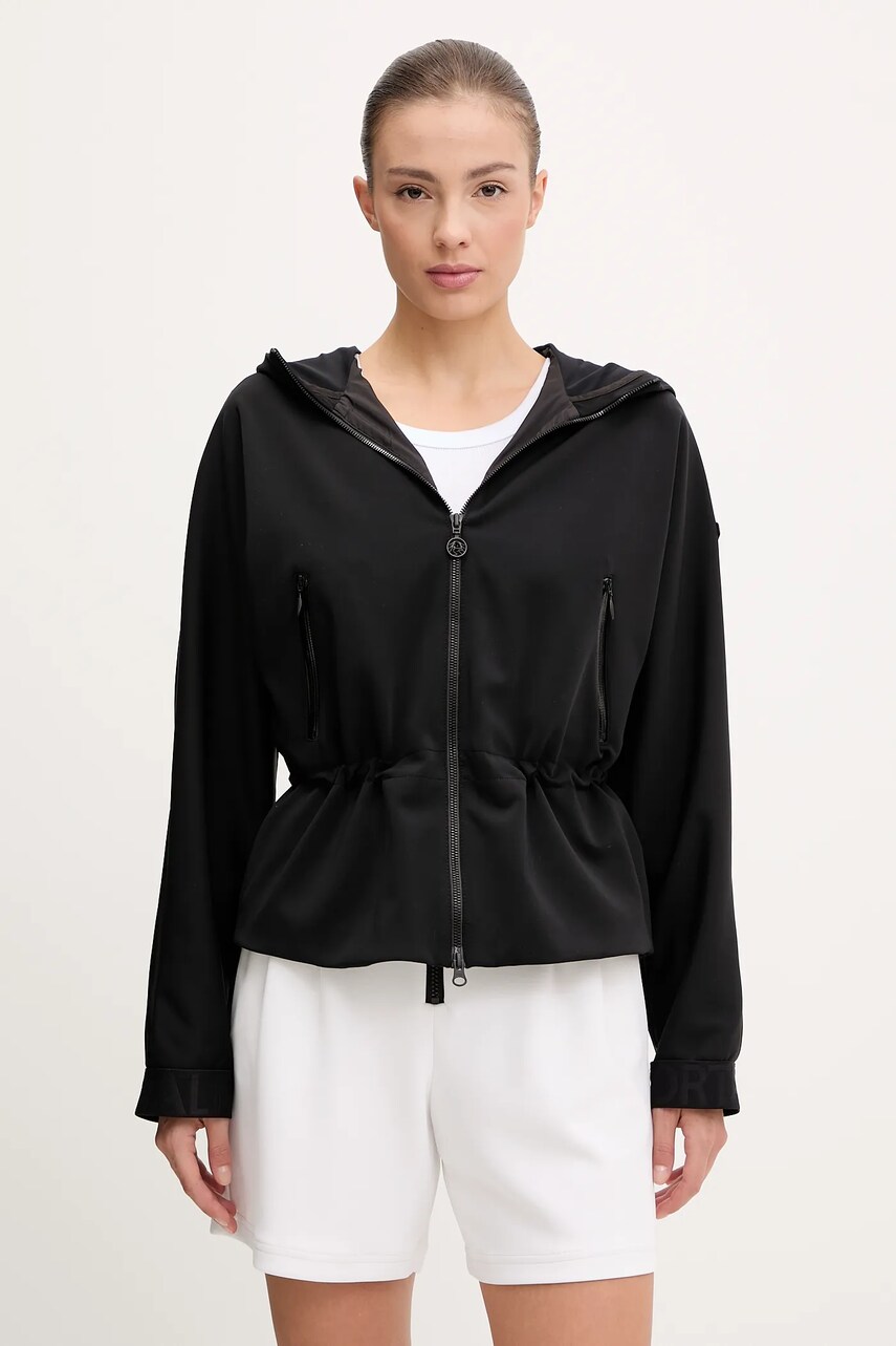 Sportalm geacă culoarea negru, de tranzitie, oversize, 010184