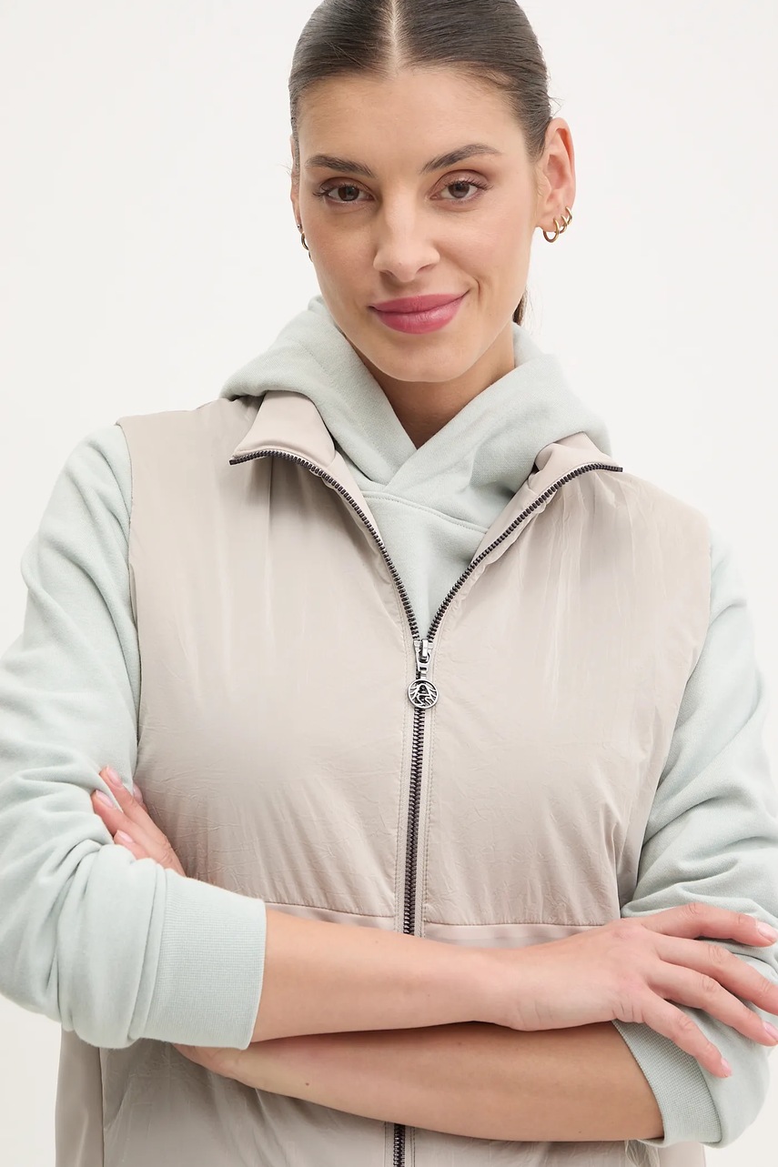 Αμάνικο μπουφάν Sportalm χρώμα: μπεζ, 200048 φωτογραφία