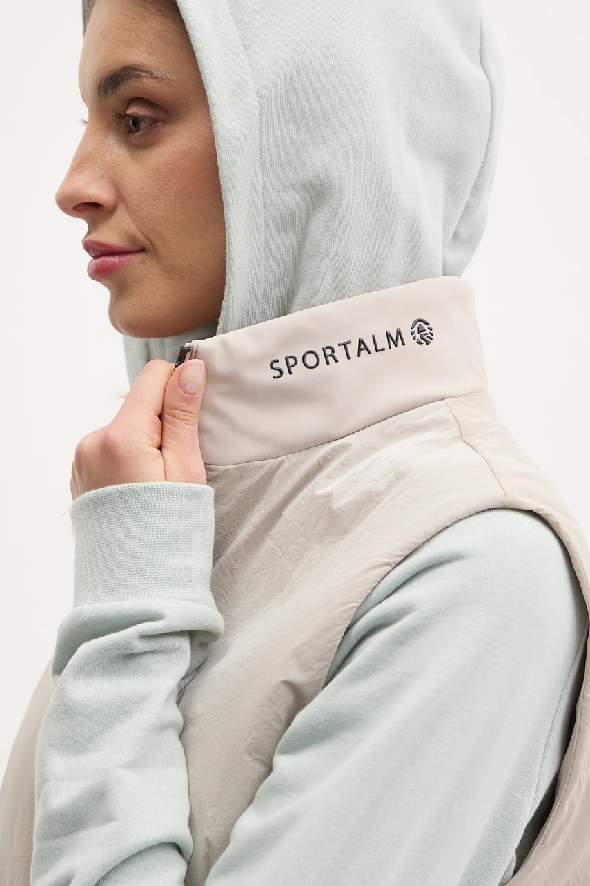 Αμάνικο μπουφάν Sportalm χρώμα: μπεζ, 200048 φωτογραφία
