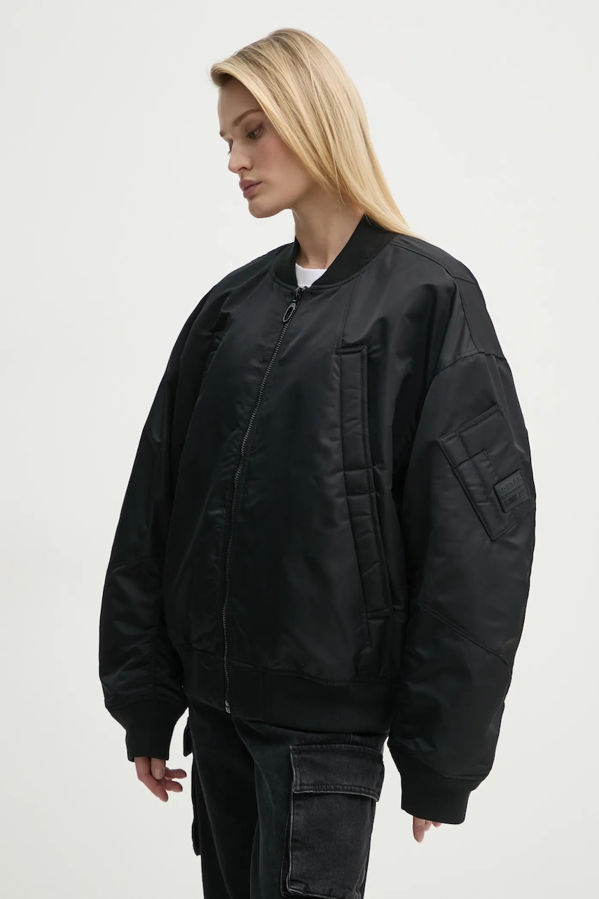G-Star Raw geaca bomber culoarea negru, de tranzitie, D25989-C143