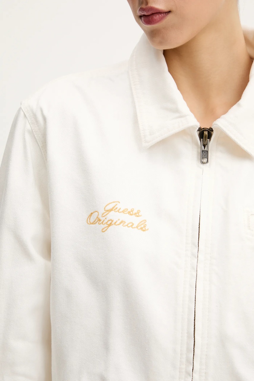 Βαμβακερό μπουφάν Guess Originals φωτογραφία