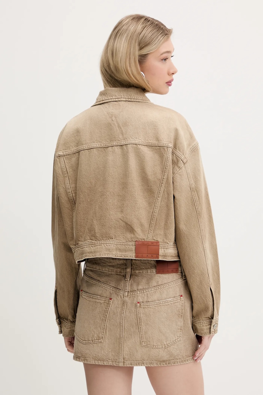 Rifľová bunda Tommy Jeans