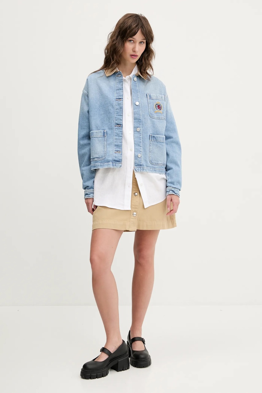 Джинсовая куртка Tommy Jeans переходная DW0DW20568