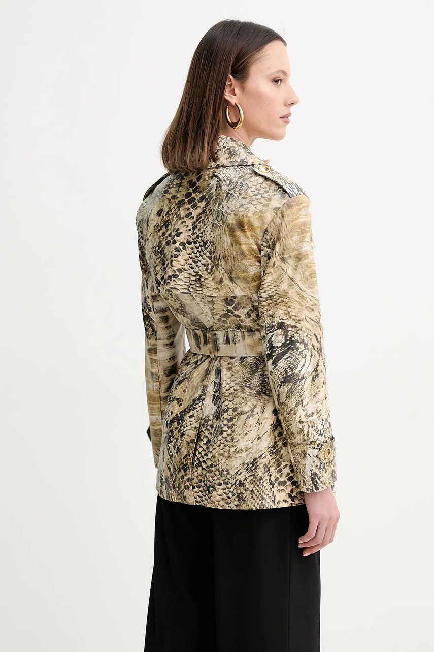 Παλτό Marciano by Guess NATALIE χρώμα: μπεζ, 5GGL08 7308A φωτογραφία