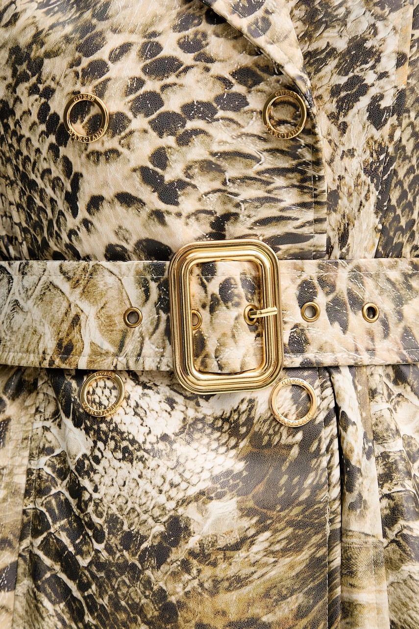 Παλτό Marciano by Guess NATALIE χρώμα: μπεζ, 5GGL08 7308A φωτογραφία