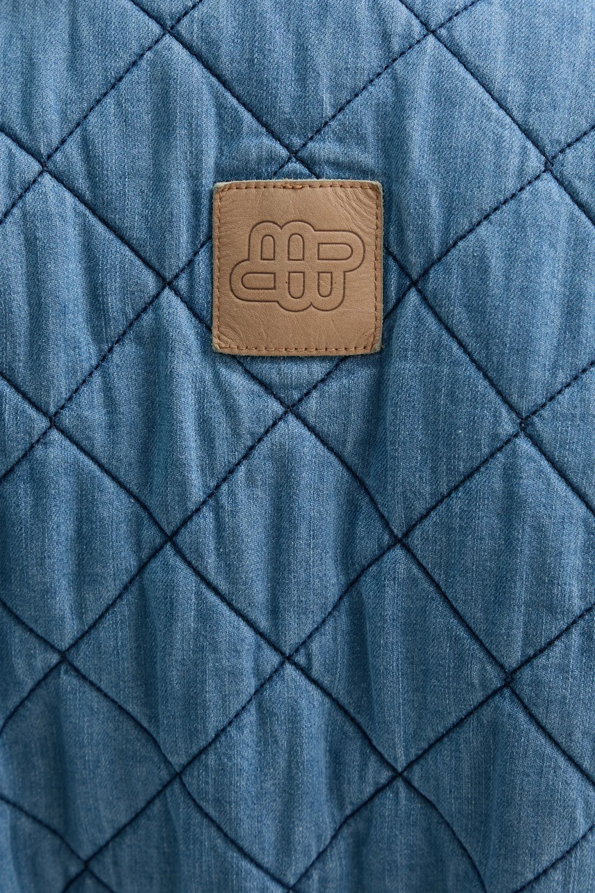 Τζιν μπουφάν MUNTHE FRIDOLF χρώμα: μπλε, 251153425108 φωτογραφία