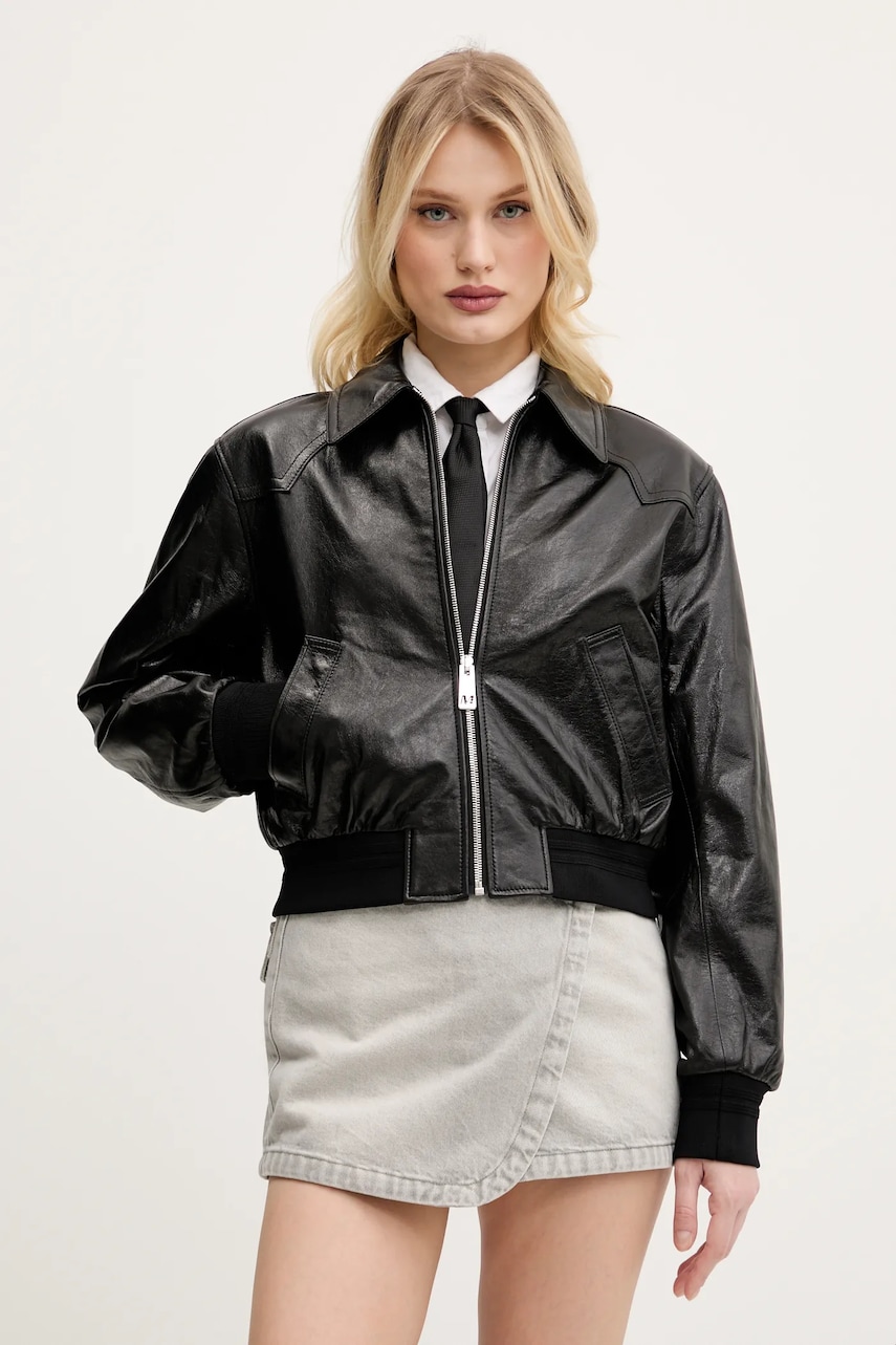 Miss Sixty geaca femei, culoarea negru, de tranzitie, 6S1LJ45500 Miss Sixty geaca femei, culoarea negru, de tranzitie, 6S1LJ45500