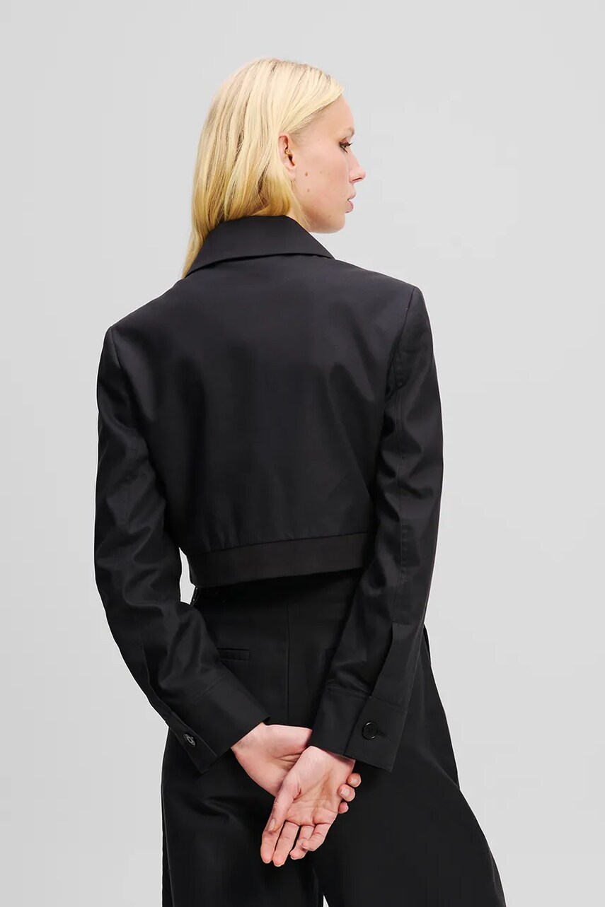 Куртка Karl Lagerfeld цвет чёрный переходная A2W14006 Куртка Karl Lagerfeld цвет чёрный переходная A2W14006