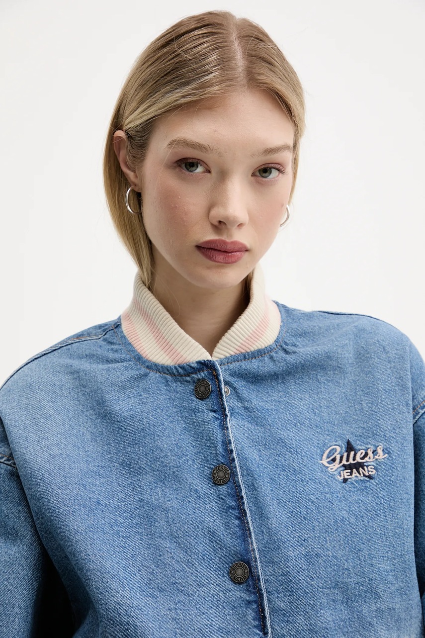 Džínsová bomber bunda Guess Jeans