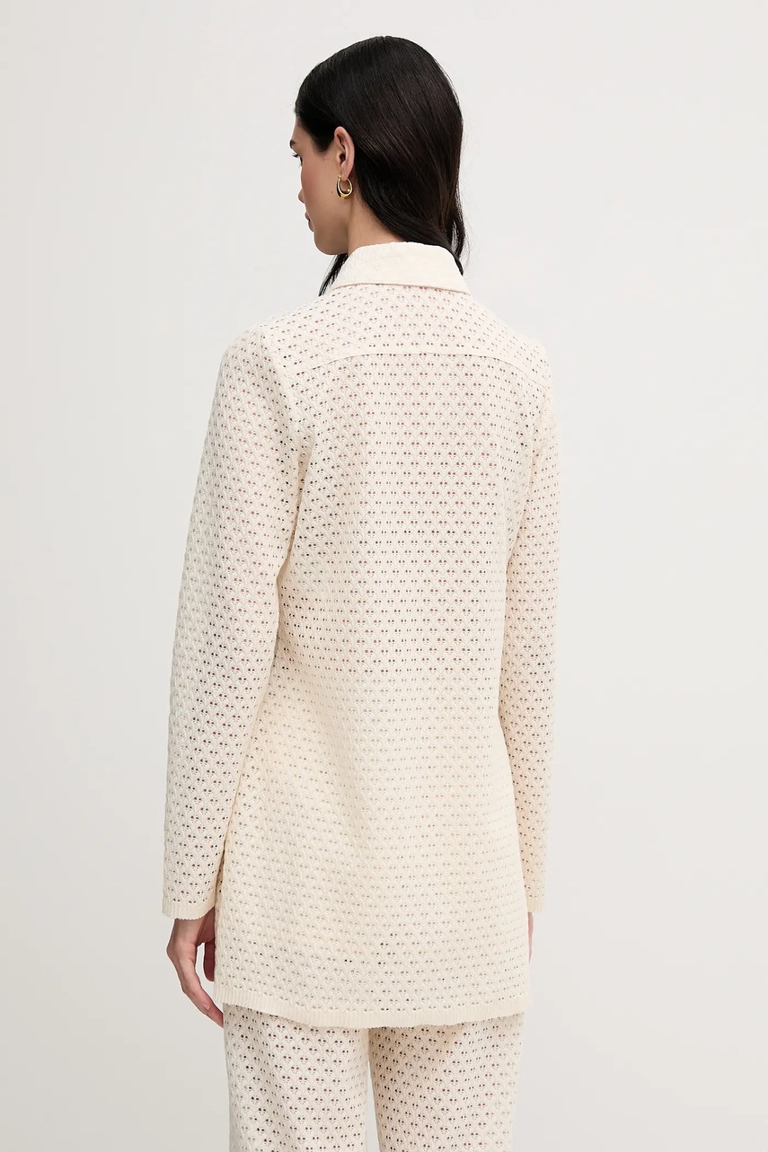 Πουκάμισο Marc Aurel χρώμα: μπεζ, 6327-7000-93428 φωτογραφία