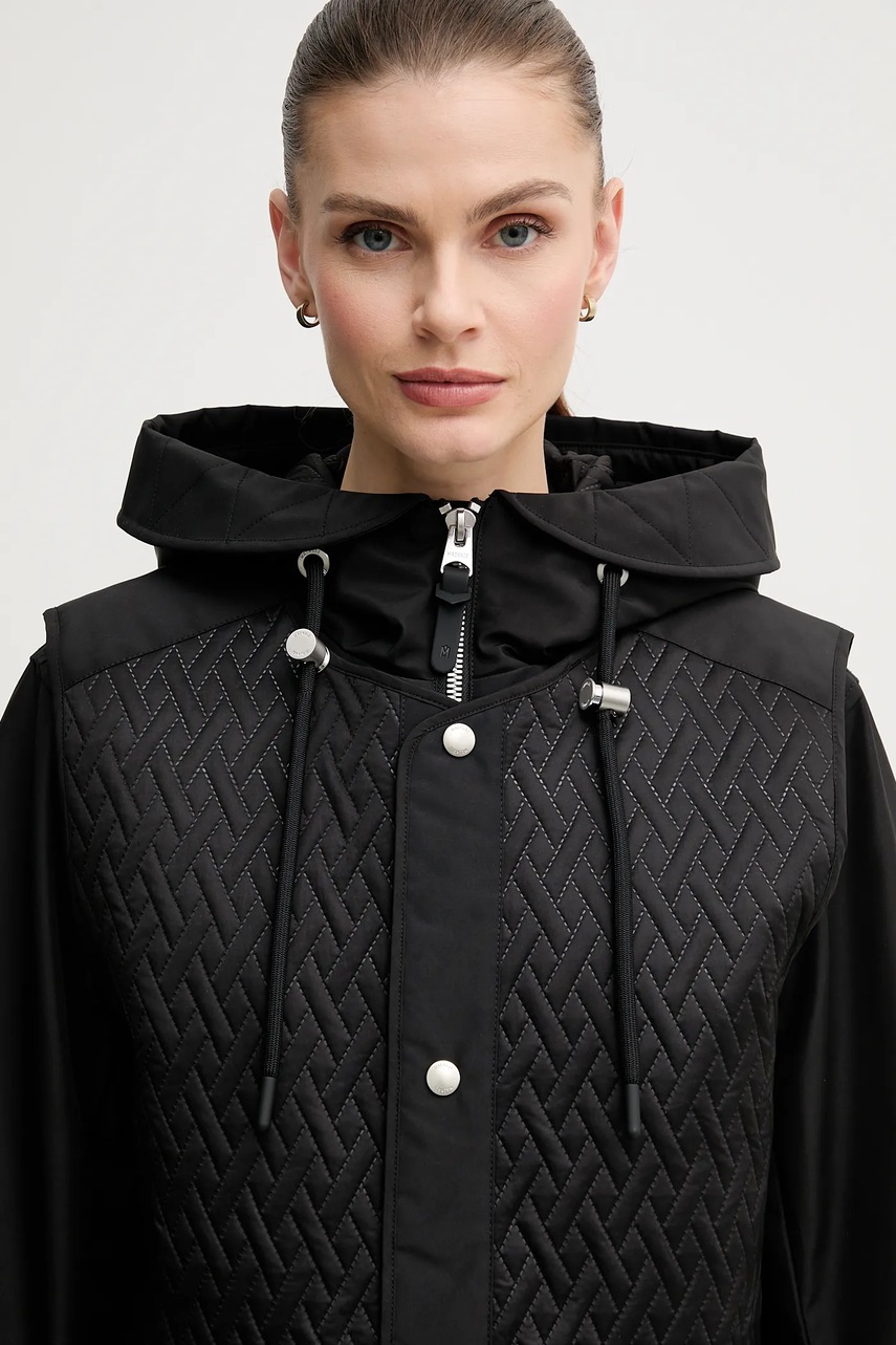 Μπουφάν MACKAGE χρώμα: μαύρο, MELDA φωτογραφία