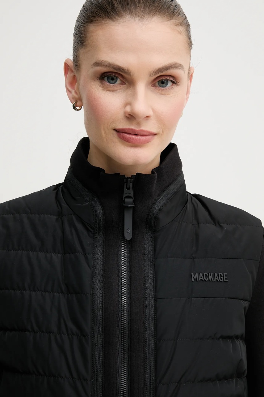 Μπουφάν MACKAGE χρώμα: μαύρο, PRISCILLA φωτογραφία