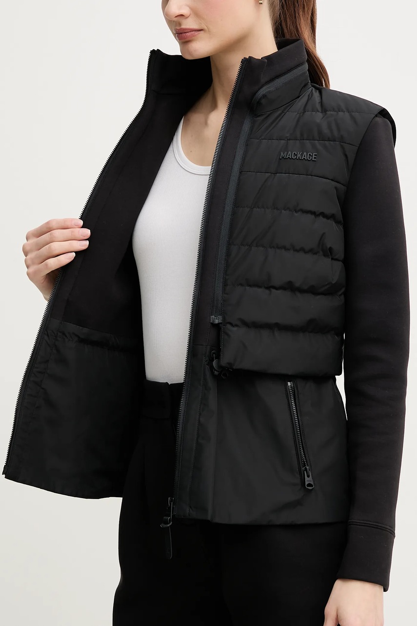 Μπουφάν MACKAGE χρώμα: μαύρο, PRISCILLA φωτογραφία