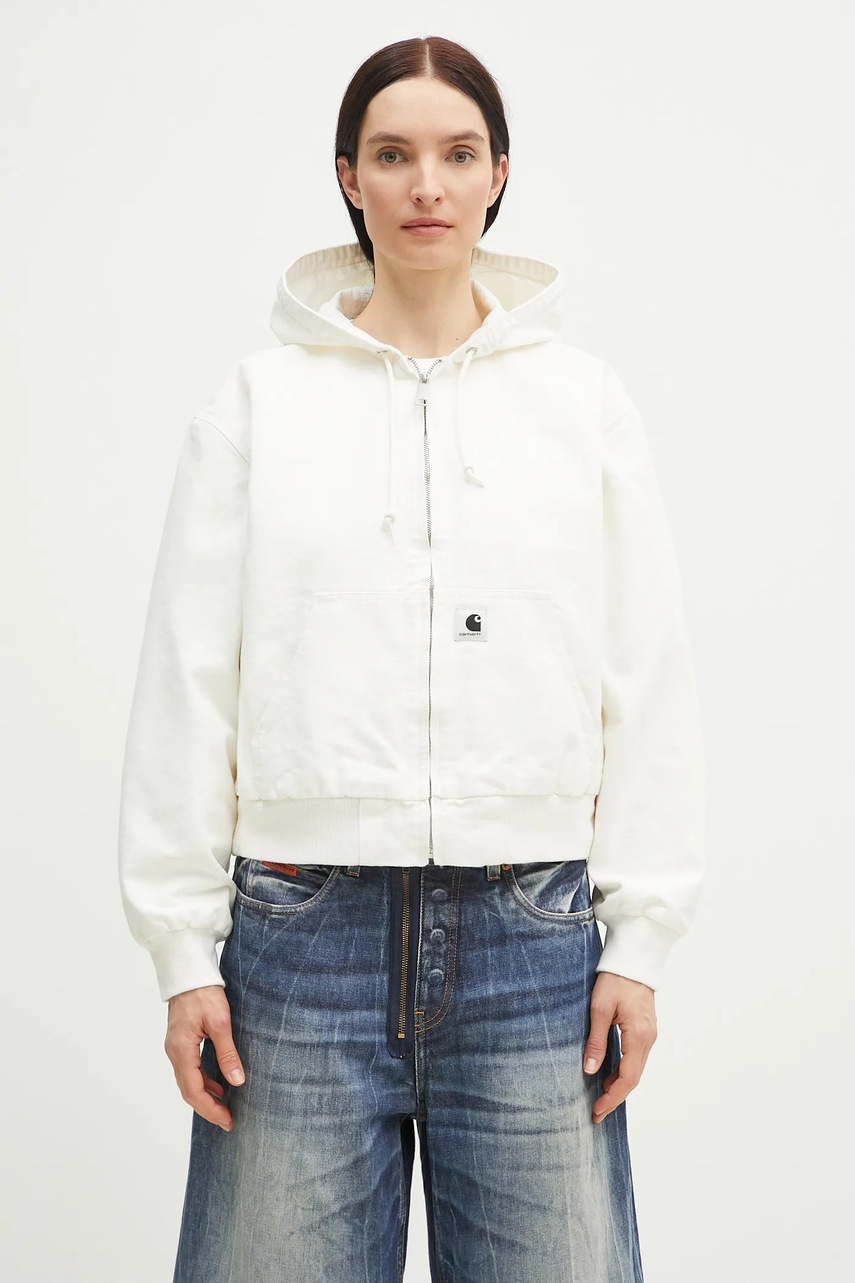 Kojenecká bunda a overal Carhartt WIP OG Active Jacket béžová barva, I034321