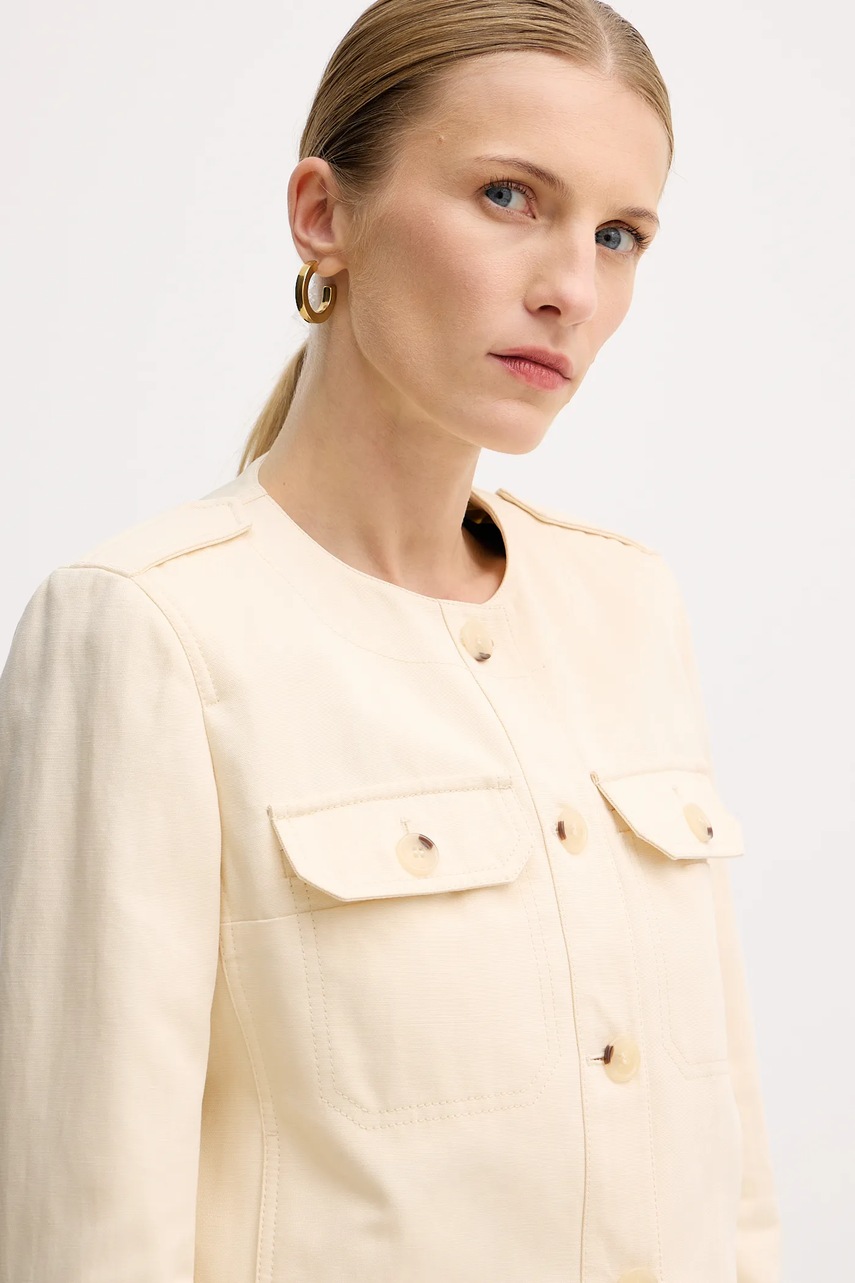 Σακάκι με λινό μείγμα Kenzo φωτογραφία