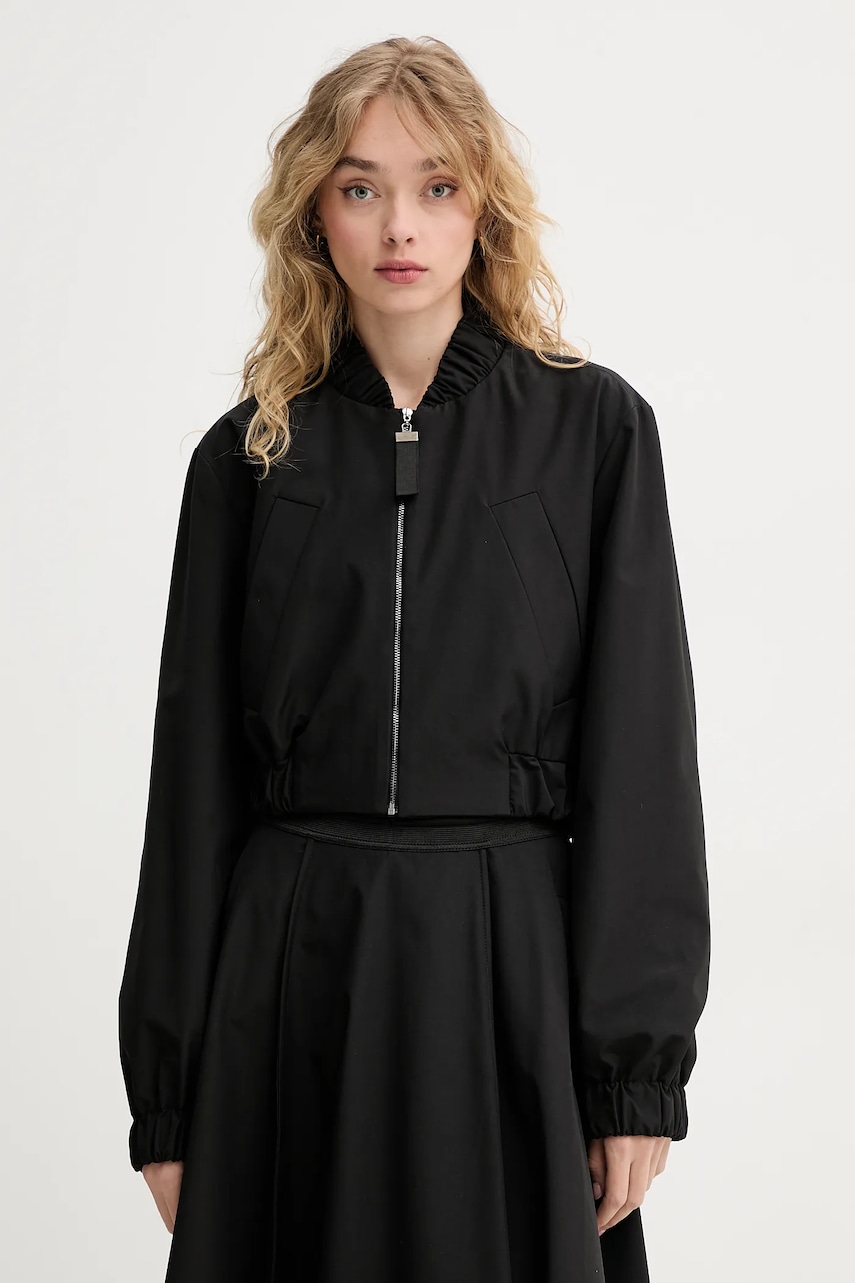 MMC STUDIO geacă culoarea negru, de tranzitie, GLACIER.SMART