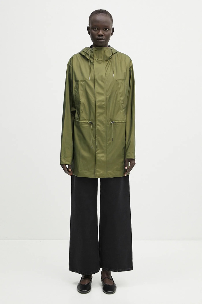 Parka Rains Bold Long Jacket W3 (obrázek 6)