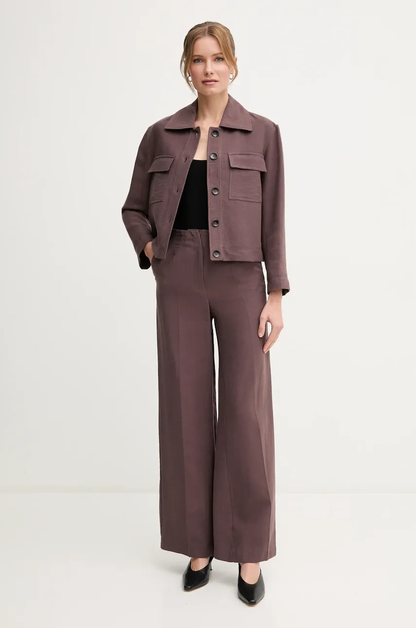 Bunda se lněnou směsí Pedro del Hierro