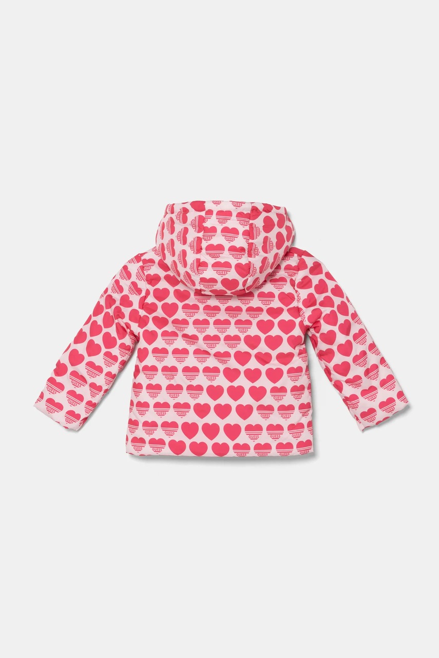 Куртка для младенцев Guess цвет розовый A5RL01 WCFM0
