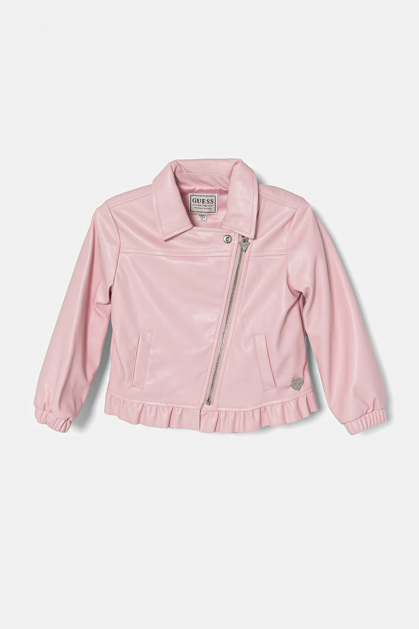 

Детско яке Guess в розово K5RL02 WFV60, Розов