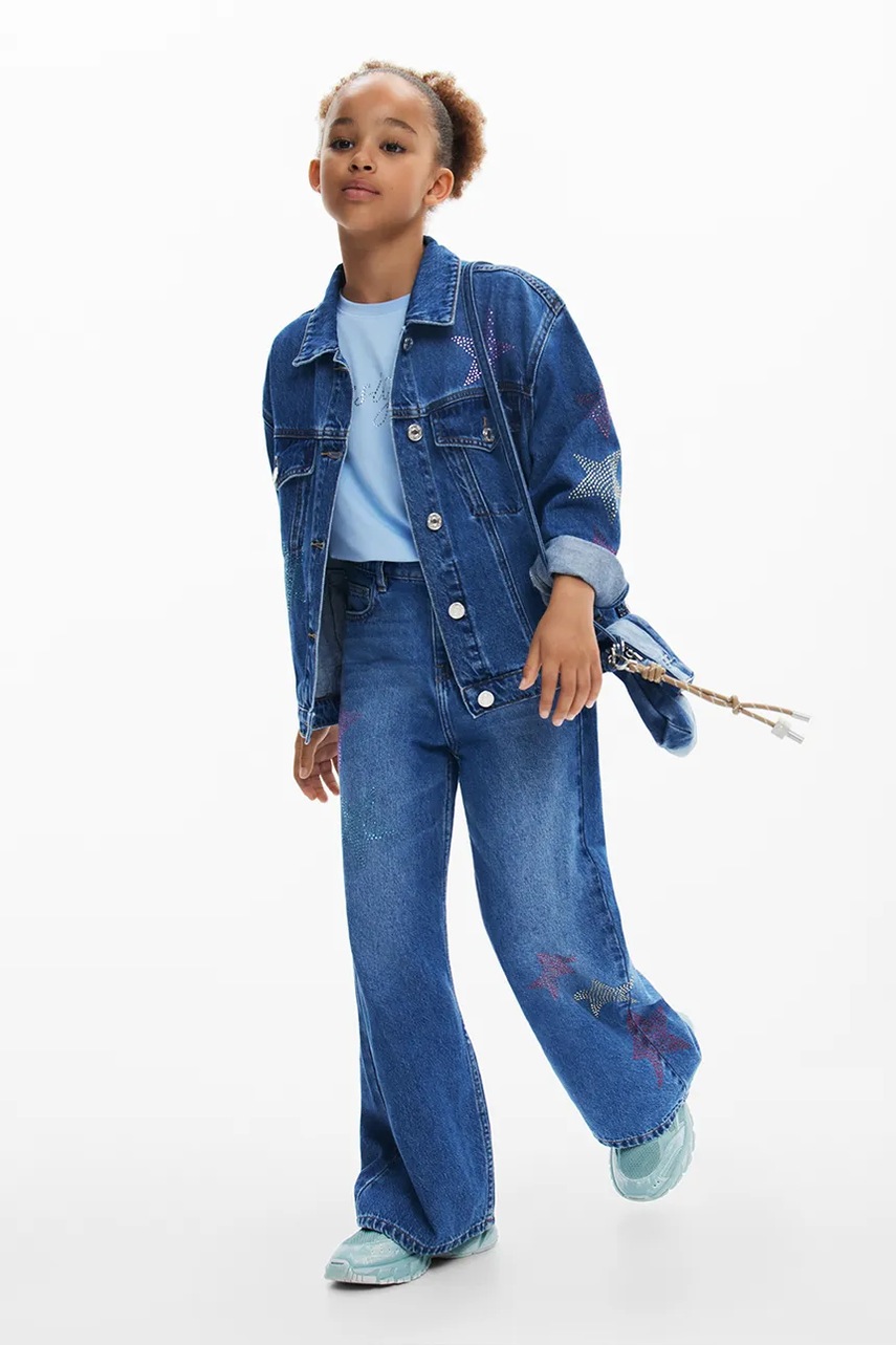 Dětská riflová bunda Desigual (obrázek 7)