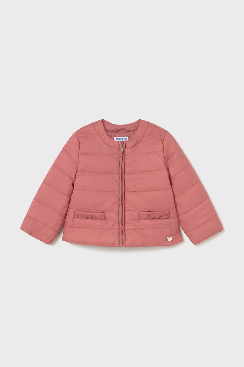 Mayoral geaca copii soft culoarea roz, 1464