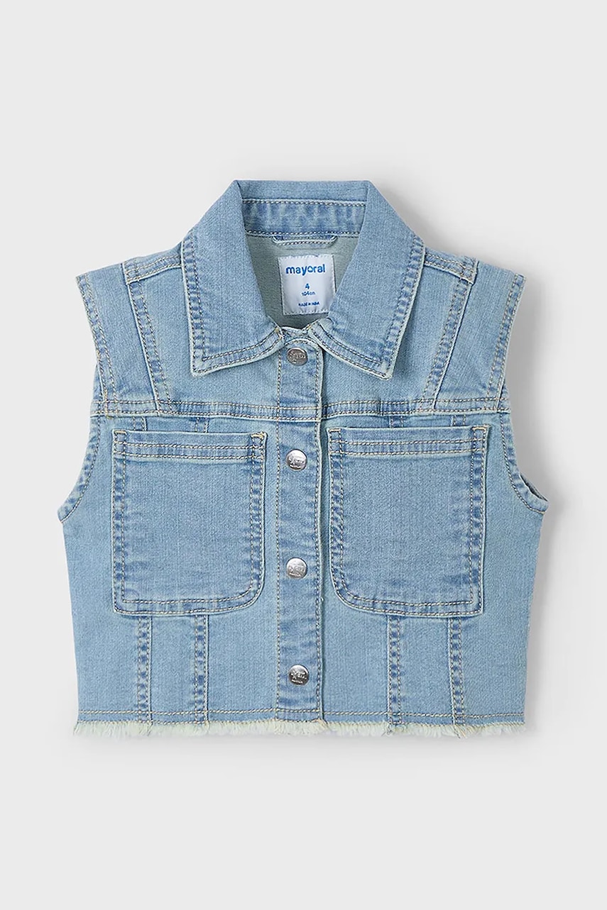 Детский джинсовый жилет Mayoral 3364 в Ивано-Франковске Детский джинсовый жилет Mayoral 3364 в Ивано-Франковске