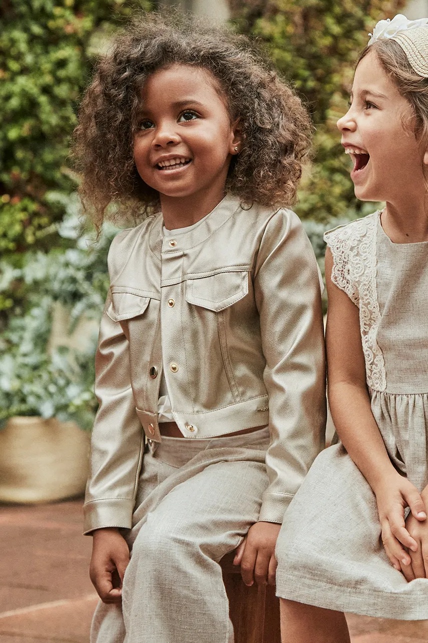 Mayoral geaca copii culoarea bej, 3404