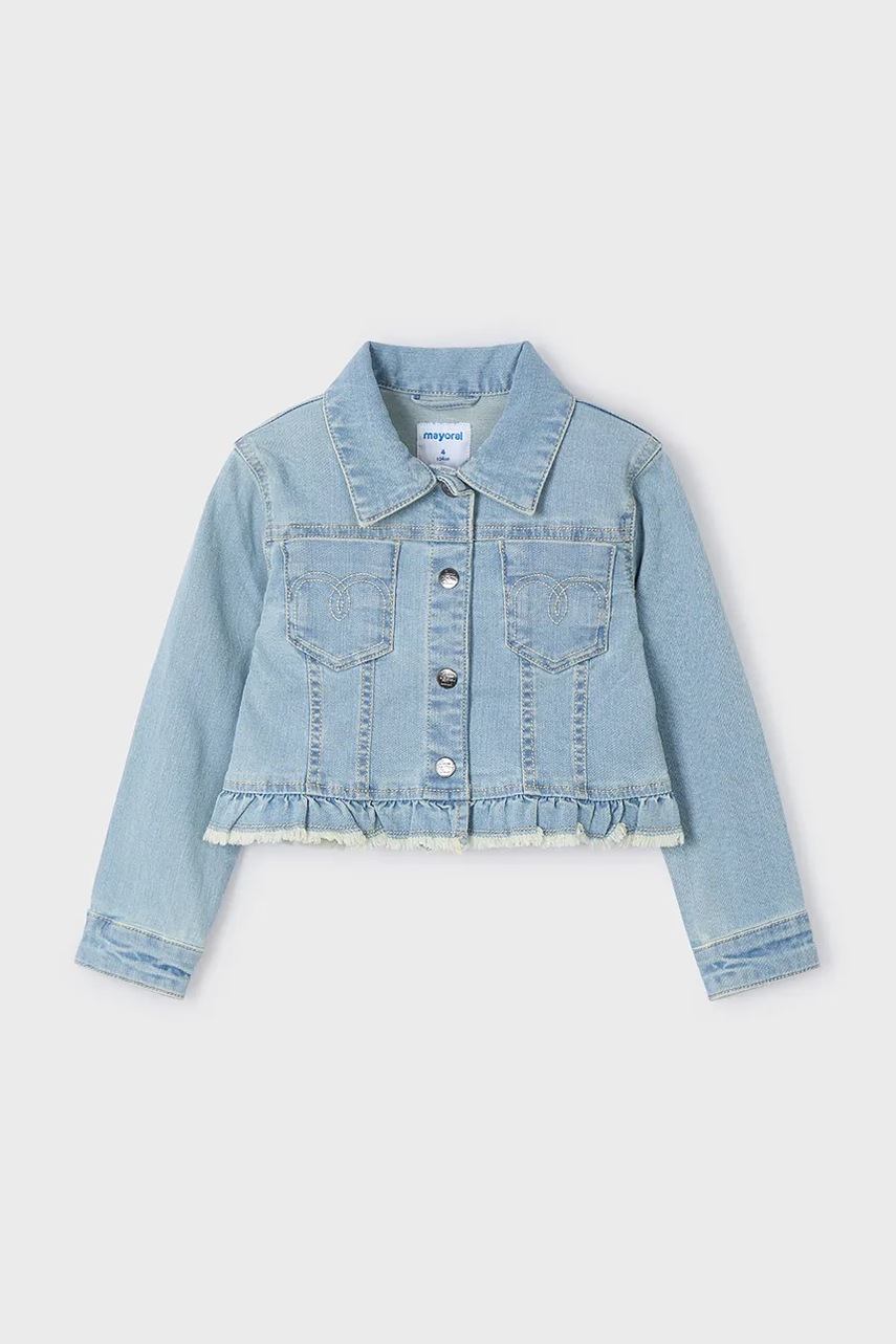 Детская джинсовая куртка Mayoral 3408 в Ивано-Франковске Детская джинсовая куртка Mayoral 3408 в Ивано-Франковске