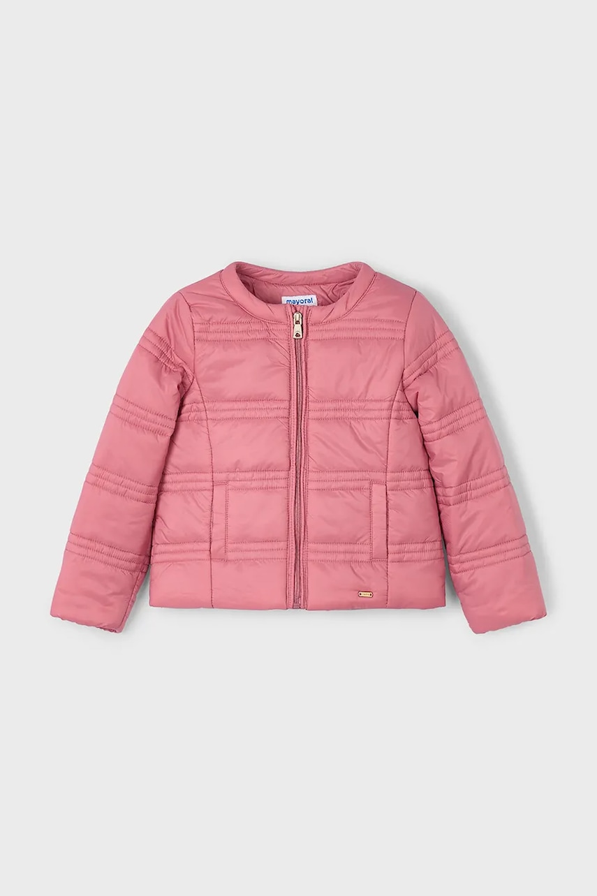 Mayoral geaca copii soft culoarea roz, 3412
