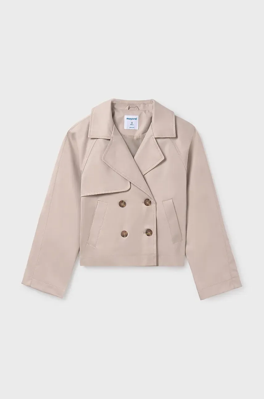 Mayoral geaca copii culoarea bej, 6410