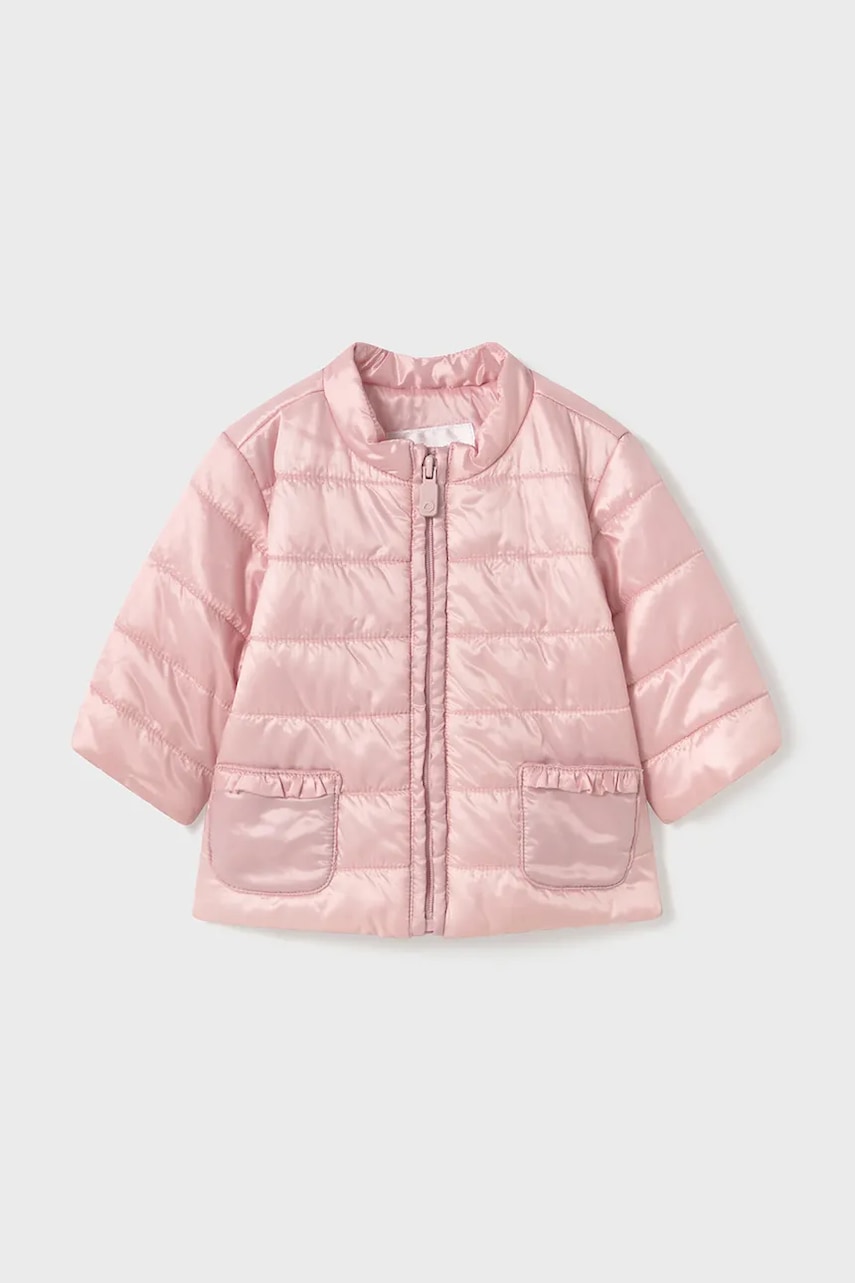 Mayoral Newborn geaca bebe culoarea roz, 1478