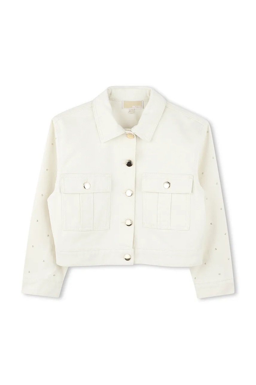 Детская джинсовая куртка Michael Kors цвет бежевый R30293