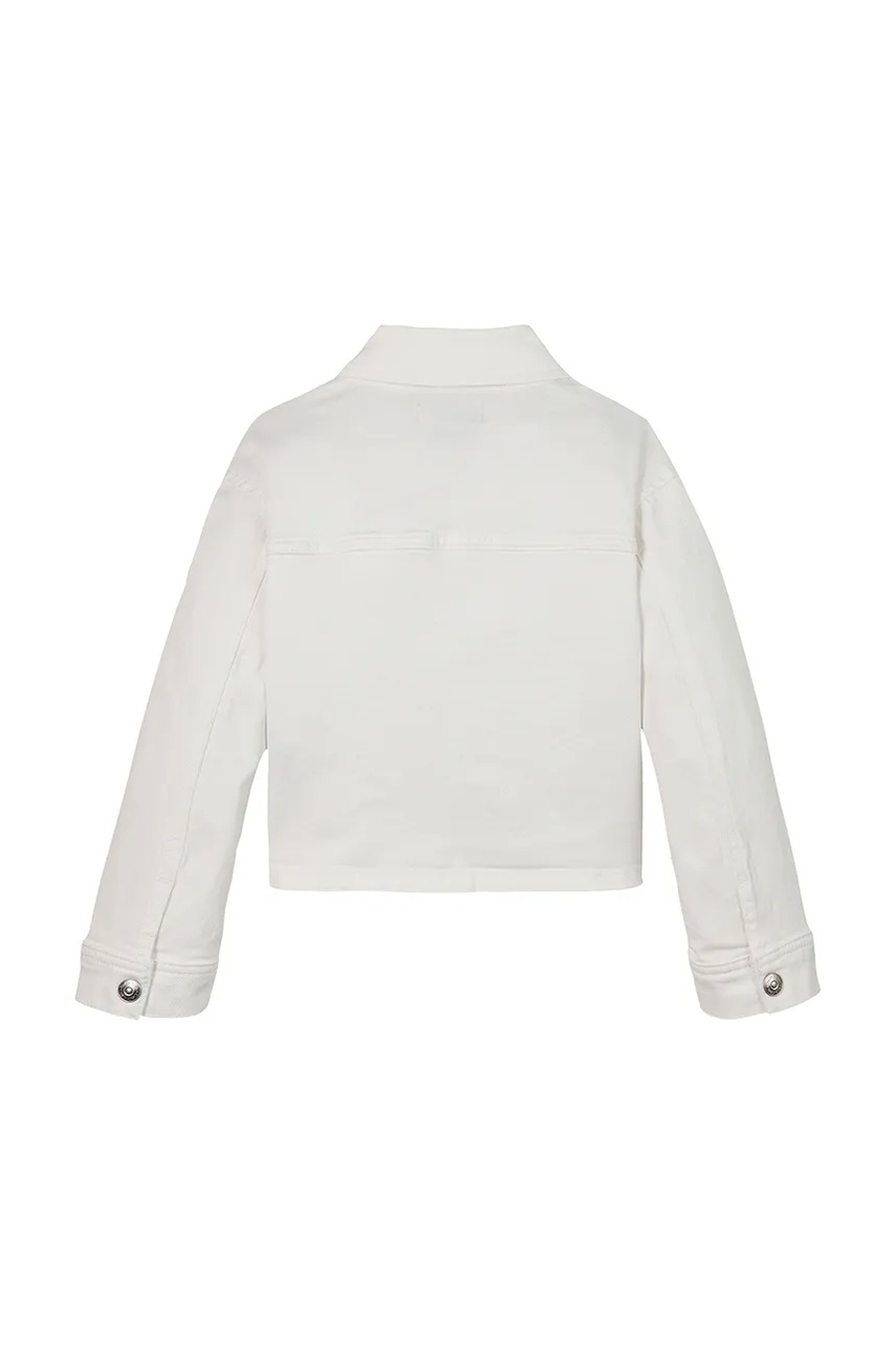 Calvin Klein Jeans gyerek farmerkabát fehér, IG0IG02844 termék 2. képe