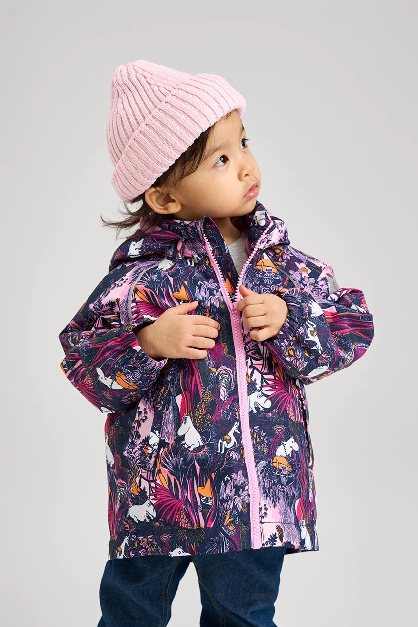 Reima geaca copii Moomin Hete culoarea roz, 5100168E