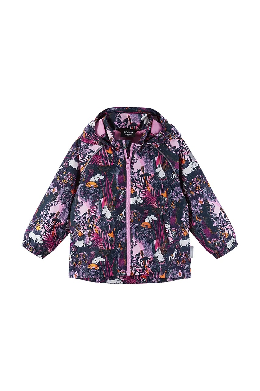 Дитяча куртка Reima Moomin Hete колір рожевий 5100168E