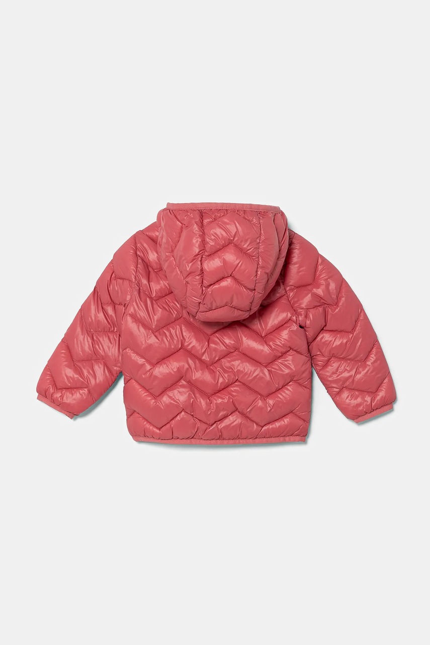 Детская куртка United Colors of Benetton цвет розовый 21INGN02Z