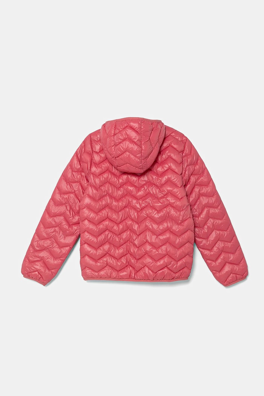 Детская куртка United Colors of Benetton цвет розовый 21INCN04U