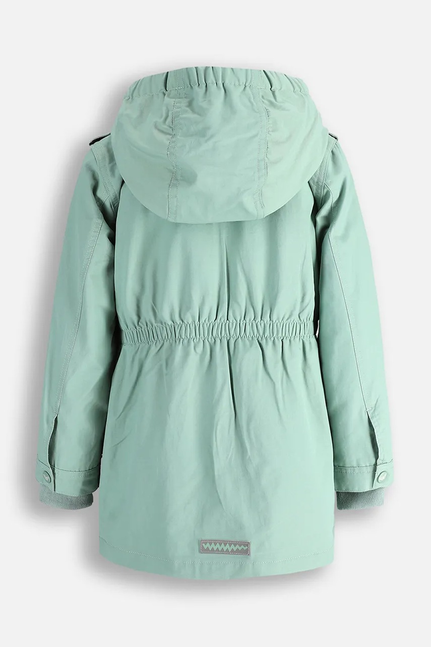 Coccodrillo gyerek parka zöld, OUTERWEAR GIRL KIDS termék 2. képe