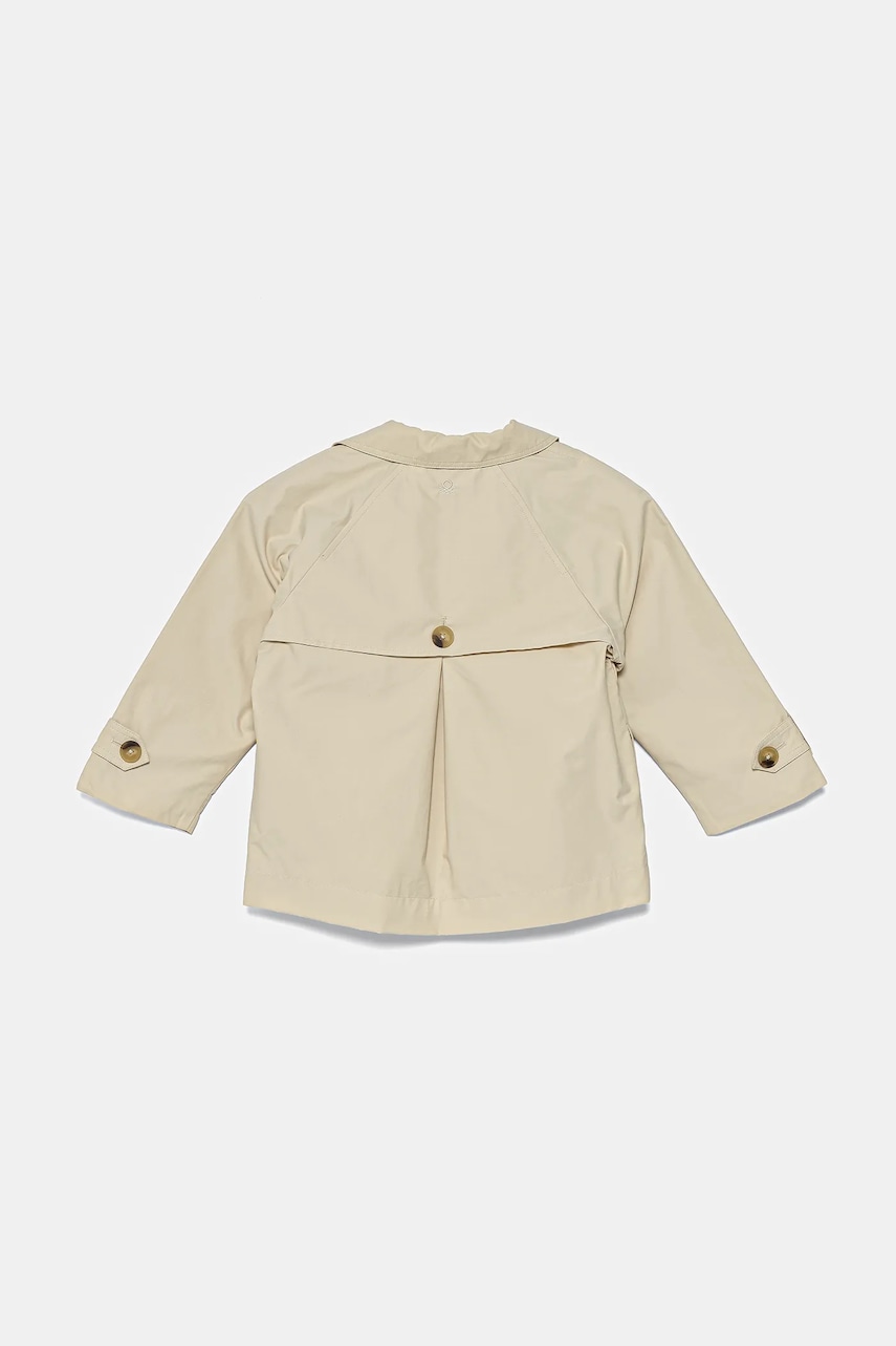 Детская куртка United Colors of Benetton цвет бежевый 24J4CN067 Детская куртка United Colors of Benetton цвет бежевый 24J4CN067