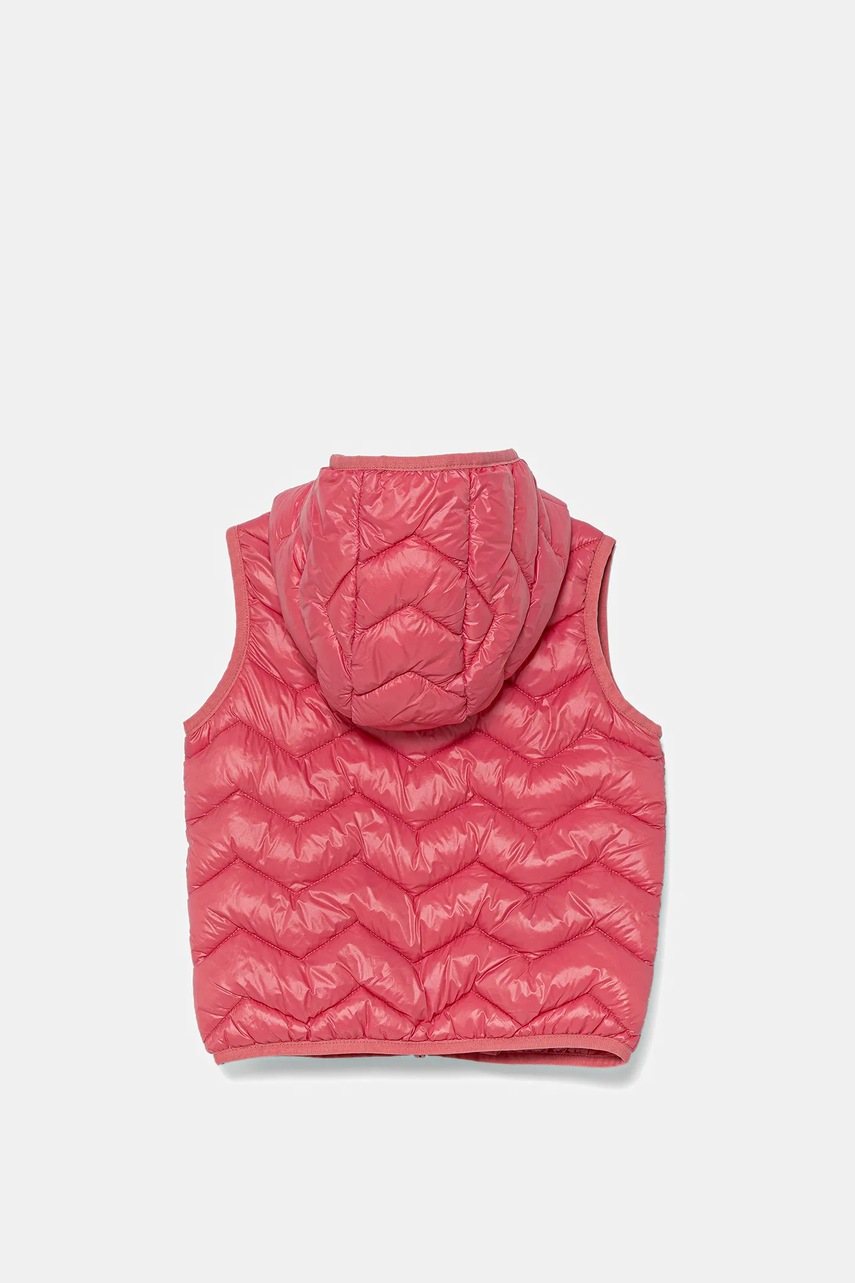 Детская безрукавка United Colors of Benetton цвет розовый 21INGJ00H Детская безрукавка United Colors of Benetton цвет розовый 21INGJ00H