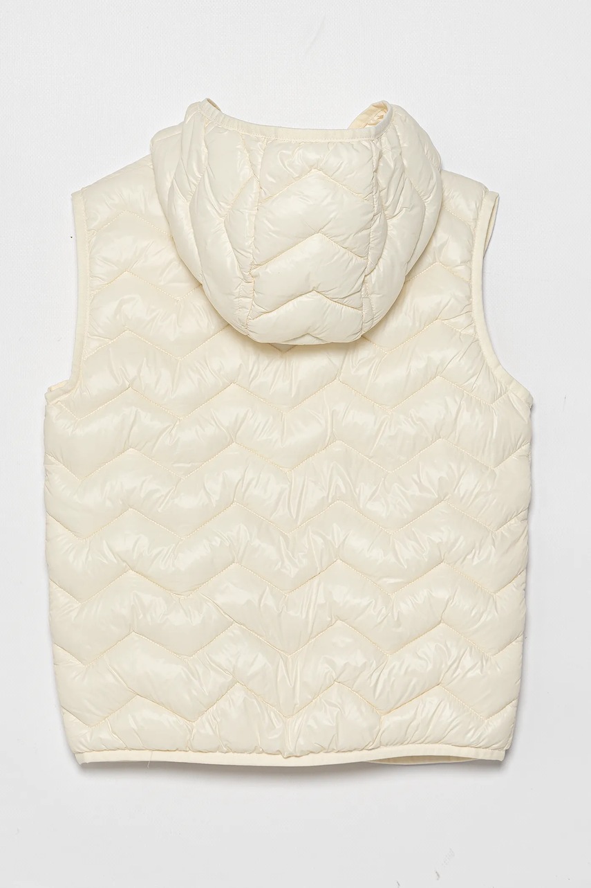 Дитяча безрукавка United Colors of Benetton колір бежевий 21INCJ00Q