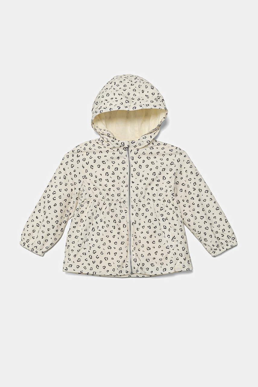 United Colors of Benetton geaca copii culoarea bej, 2M9GGN03S